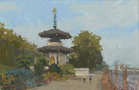 The London Peace Pagoda (Battersea Park)