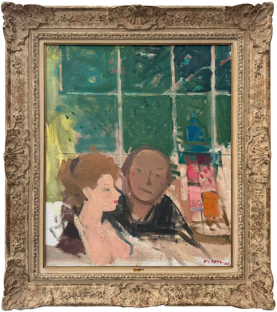 The Artist with his Model, 1967