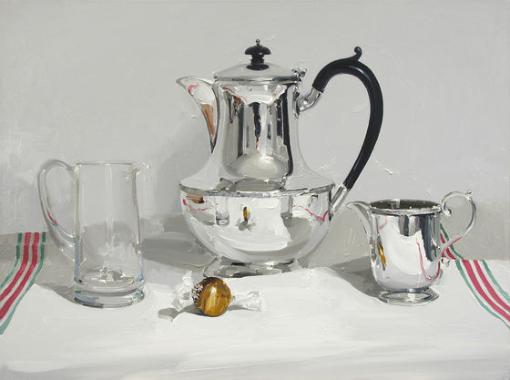 Coffee Pot with Jugs and White Chocolate