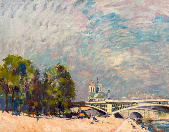 Notre Dame from the Pont de Sully