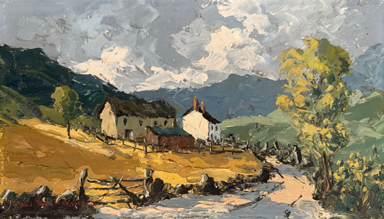 Farm at Llandyrnog, North Wales