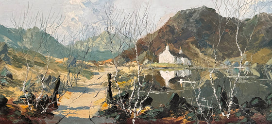 View from Hotel Pen Y Cwl, Snowdon