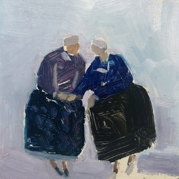 'Ladies in Blue' by contemporary artist David Ralph Simpson – Panter ...