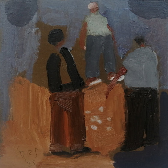 Pétanque (in the Dusk)