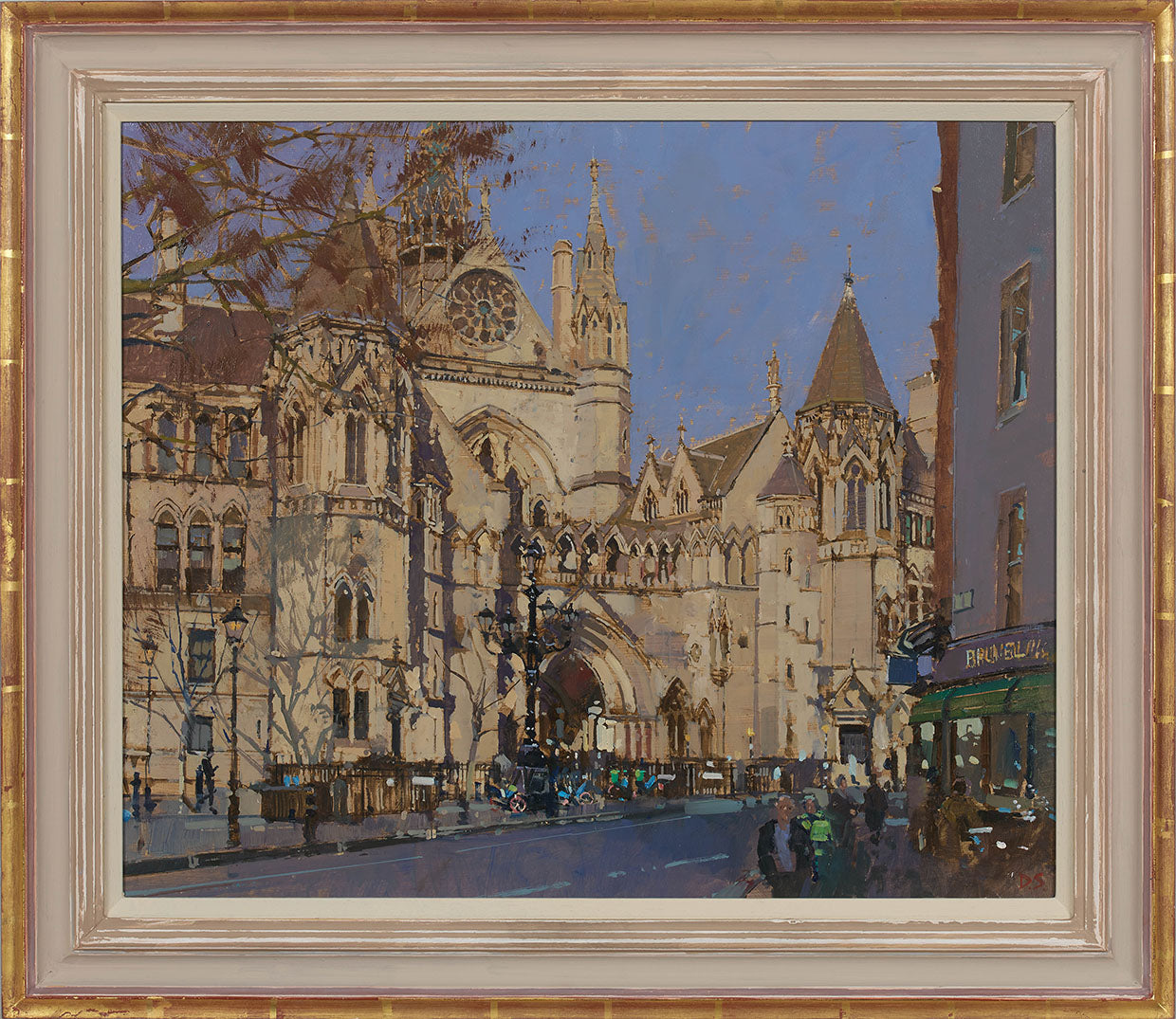 Royal Courts of Justice Winter's Sun' by David Sawyer – Panter