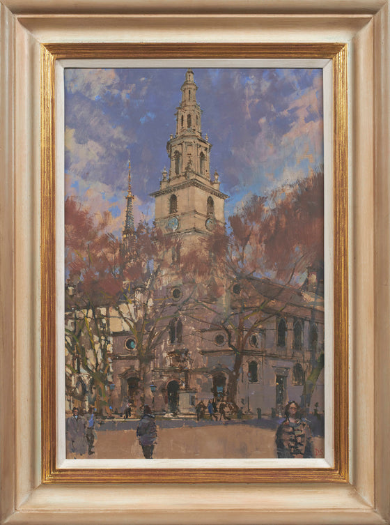 St Clement Danes-Winter Morning