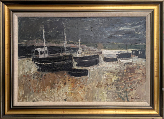 Boats on an East Coast Shore