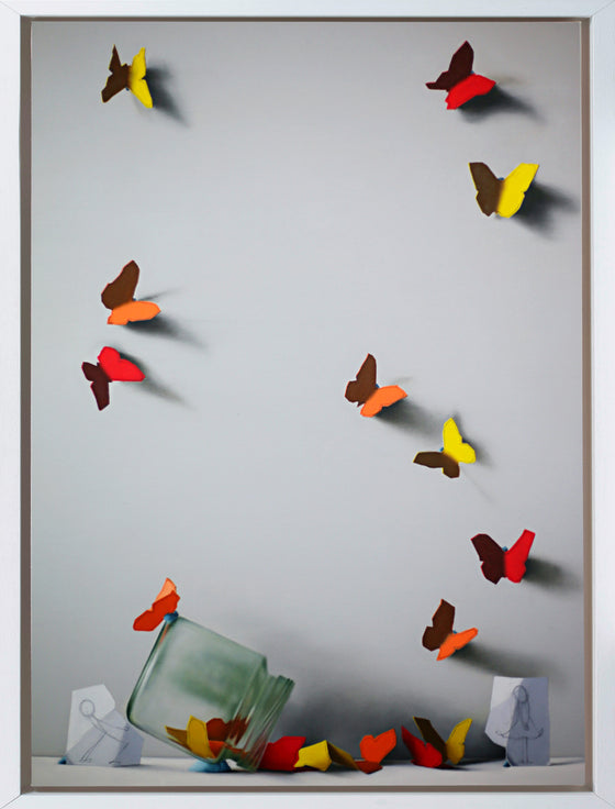 Giving Butterflies (Red, Orange, and Yellow)