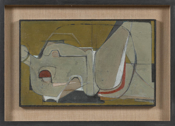 Fragmented Reclining Nude