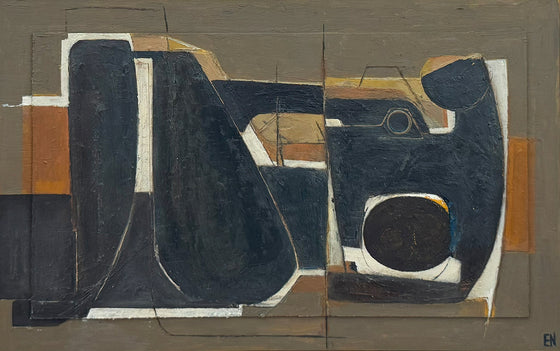 Reclining Study (no.1) in Prussian Blue