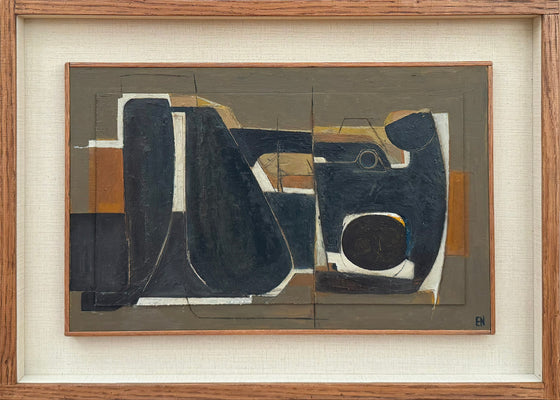 Reclining Study (no.1) in Prussian Blue