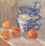 Apricots with Blue Jug