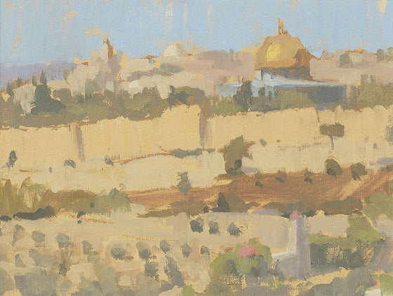 Dome of the Rock from the Mount of Olives