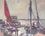 Feluccas Moored at Luxor