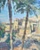 Medinet Habu with Horse and Rider I