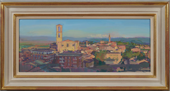 Perugia Rooftops, Evening Light