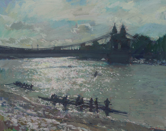 Rowing Eights Setting Out at Hammersmith I