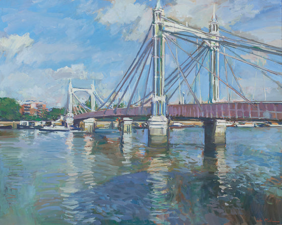 Upstream Past Albert Bridge I