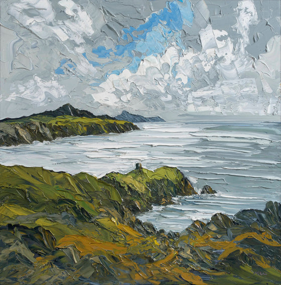 Rugged Coastline, Aberieddy