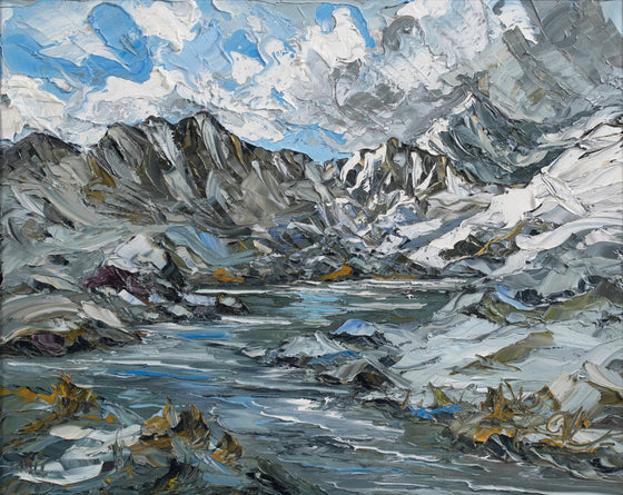 Winter, Llyn Llydaw