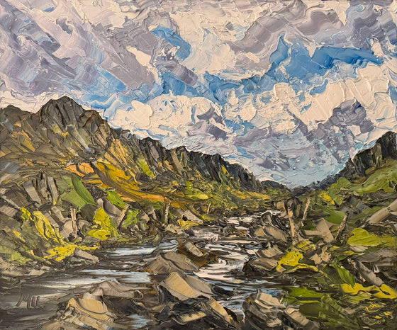 Clouds over Llanberis Pass