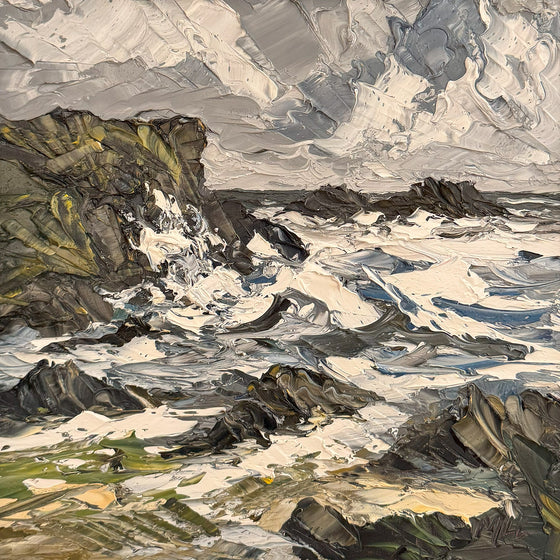 Crashing Waves, Anglesey Coast