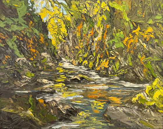 Light through the Trees, Fairy Glen