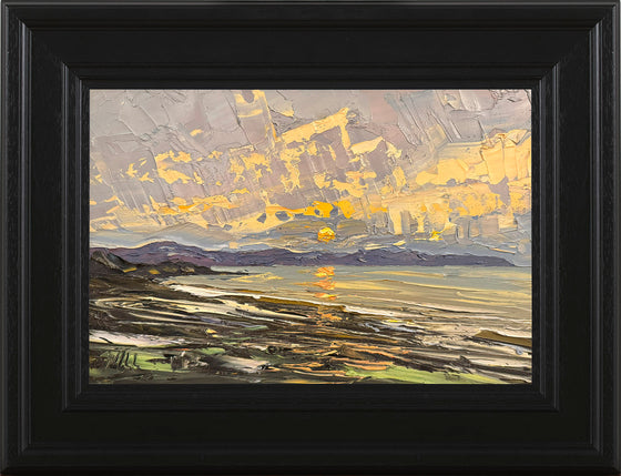 Sunset, Pensarn Beach