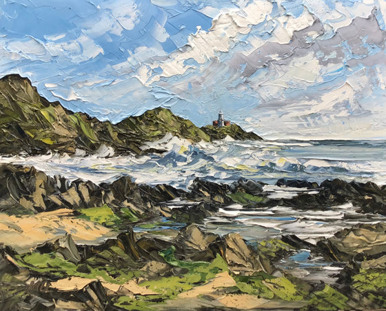 Towards Mumbles Lighthouse