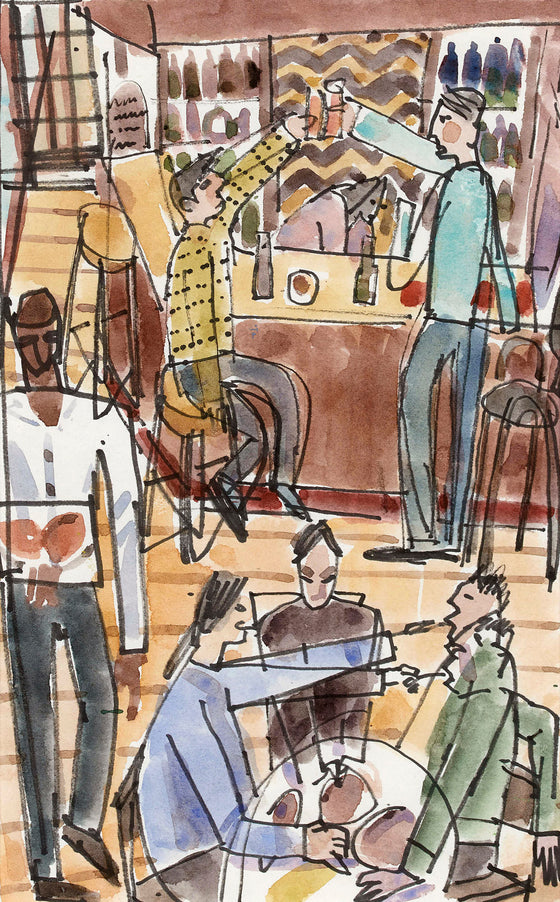 The India Club - Compositional Study IV