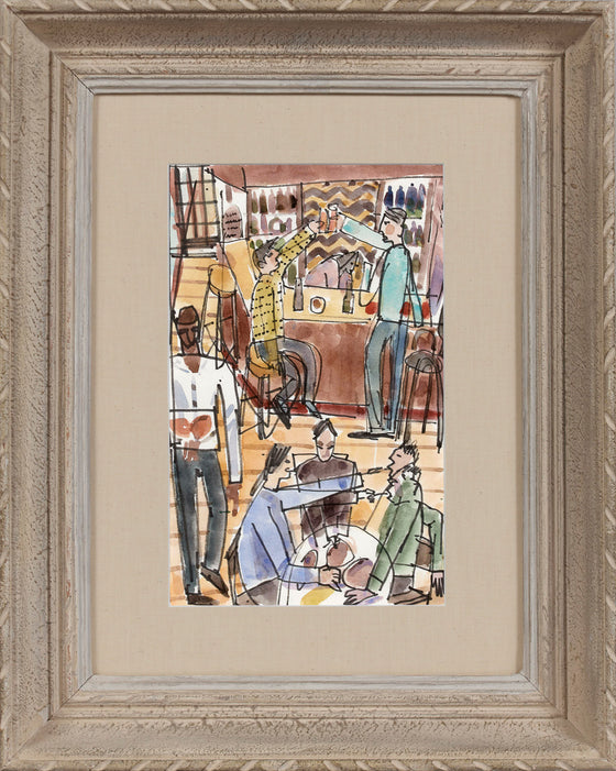 The India Club - Compositional Study IV