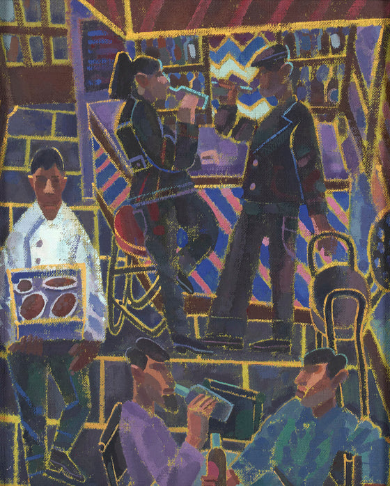 The India Club - Compositional Study V