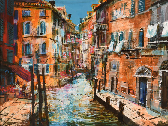 Canal Washing, Venice