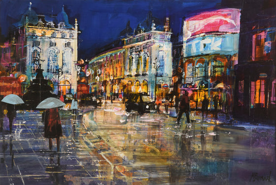Piccadilly Circus at Night