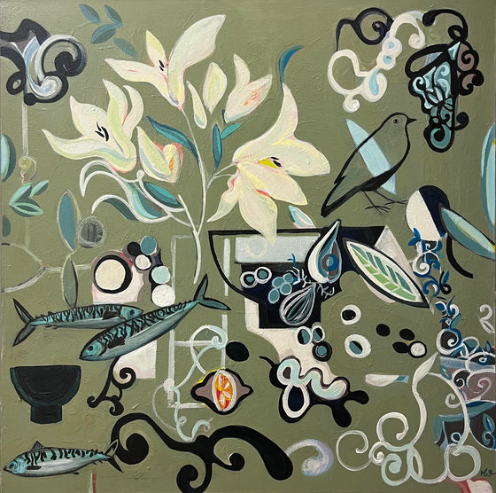 On the Garden Table