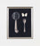 Magnifying Glass with spoon and White Butterfly