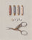 Stork Scissors, Buttons and Thread