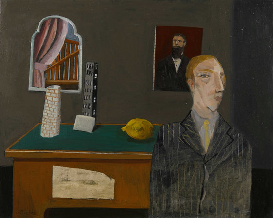 Man in Striped Suit