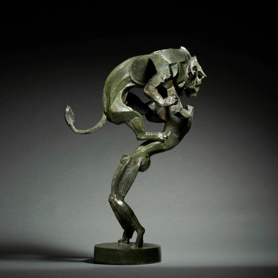 'Hercules and the Lion' - Maquette