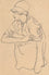 Girl Leaning