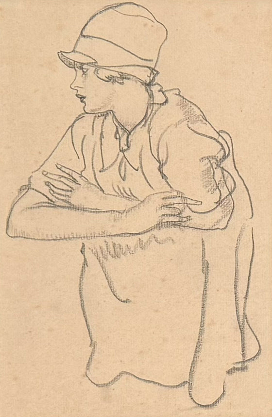 Girl Leaning