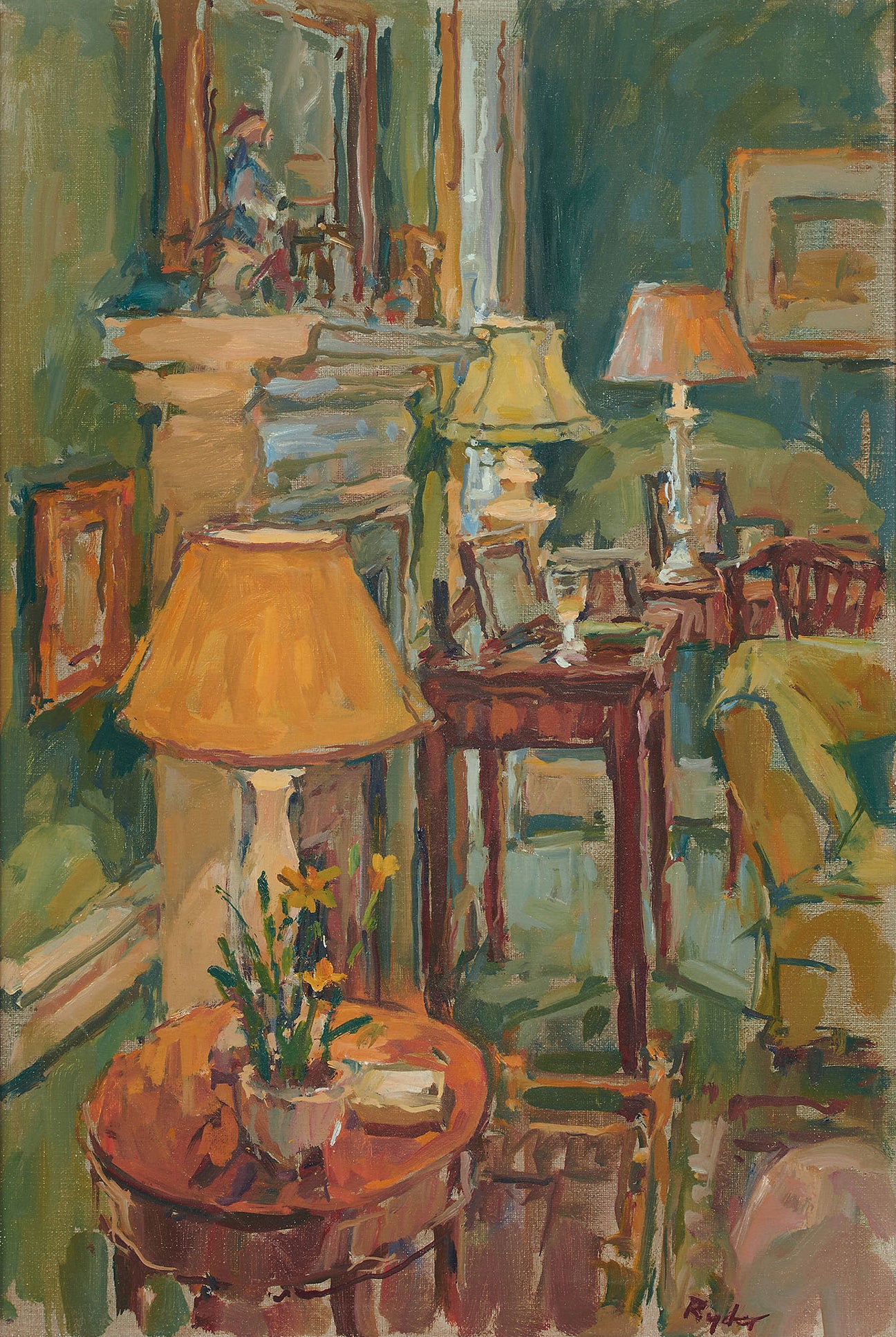 Susan Ryder Contemporary British painter of landscapes and interiors ...