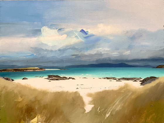 Windswept Morning across the Sound of Iona