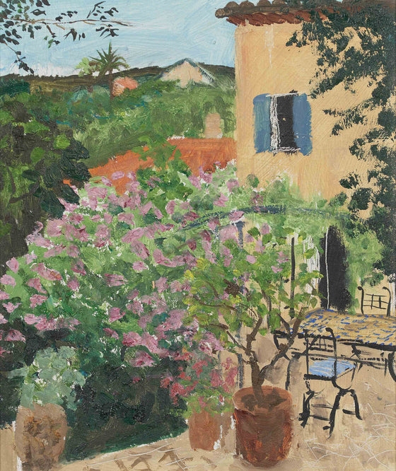 Terrace, Oleander