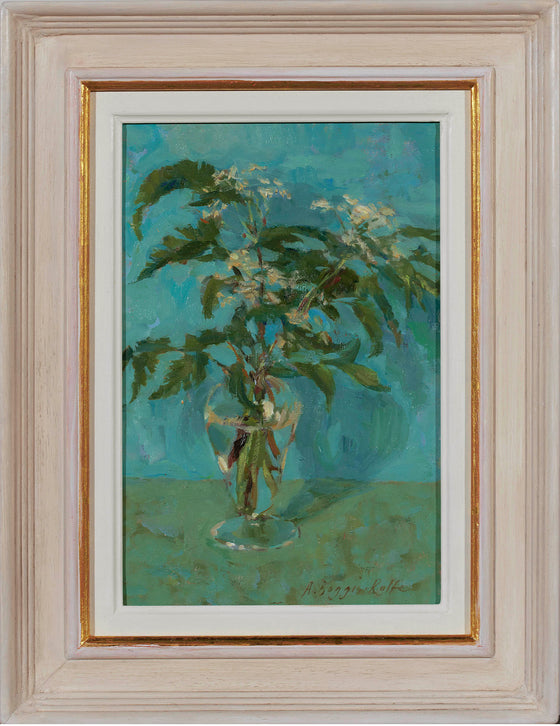 Alice Boggis-Rolfe contemporary British artist 'Cow Parsley' framed
