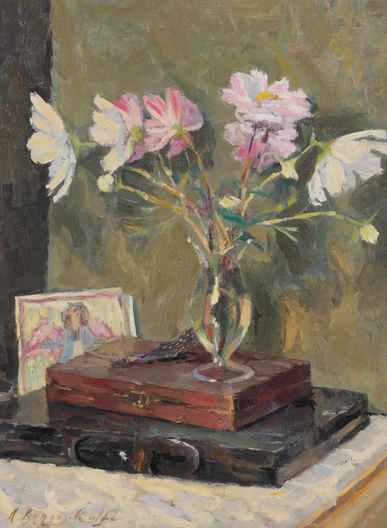 Cosmos and Japanese Anemones
