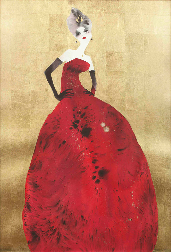 B Davies_Scarlet in Gold