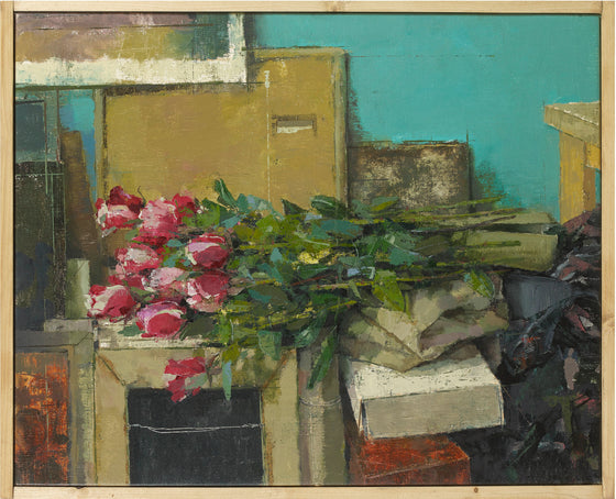 Studio Still Life with Roses