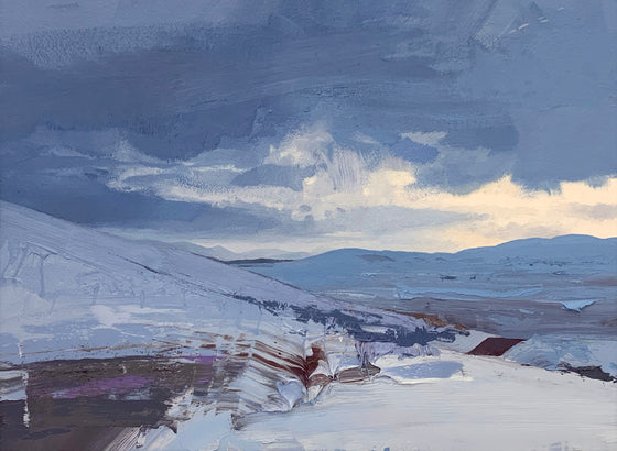 The Last Light of a December Day, Glen Gairn