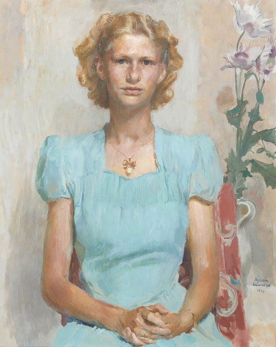 Portrait in Leksand, July, 1946